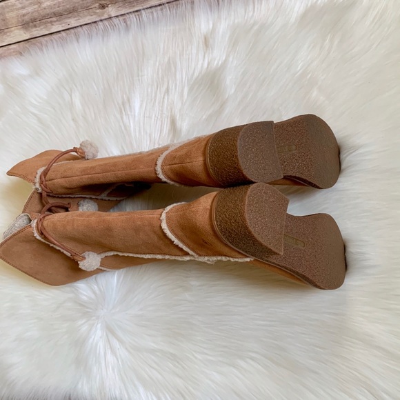 Timberland Brinda Medium Brown Suede Tall Boots - Picture 8 of 8